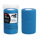 3M1410B-18 3M Vetrap Bandaging Tape, 4", Blue, 18EA/BX