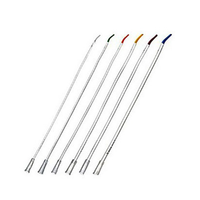 221800-000140 Rusch Intermittent Catheter, Tiemann, Siliconized PVC, 14Fr, 50EA/BX