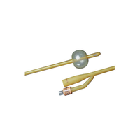C123518 Bardia Foley Catheter, 2-Way Silicone Elastomer With 5cc Balloon, 18Fr, 10EA/BX
