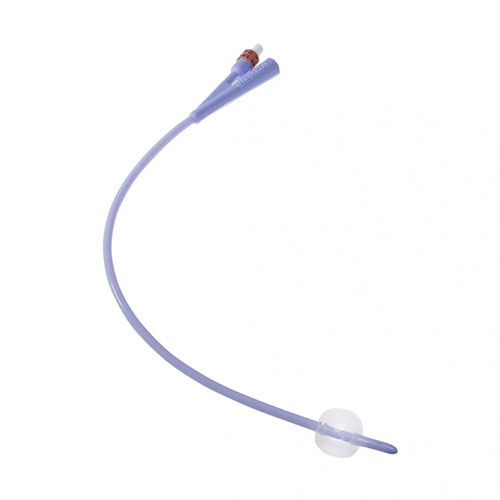 Z23026C Dover Silicone Foley Catheter, Coudé Tip, Two Way, 30cc, 26Fr, 10EA/BX