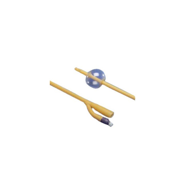 COLAA6314 Folysil Foley Catheter, with 1 Eye, L16" OD 14Fr, 5EA/BX