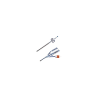 C73020L LUBRI-SIL Foley Catheter, Silicone, 3-Way, 30cc, 20Fr, 12EA/BX
