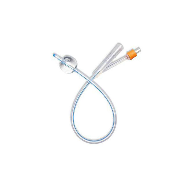 AS41020S AMSure, Foley Catheter, 100% Silicone, 2-Way, Straight Tip, 20Fr, 5cc, 10EA/BX