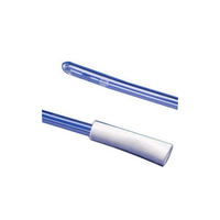 67-5110 Urethral Robinson Plus Catheter, Plastic, L16", OD 10Fr, Clear, 100EA/BX
