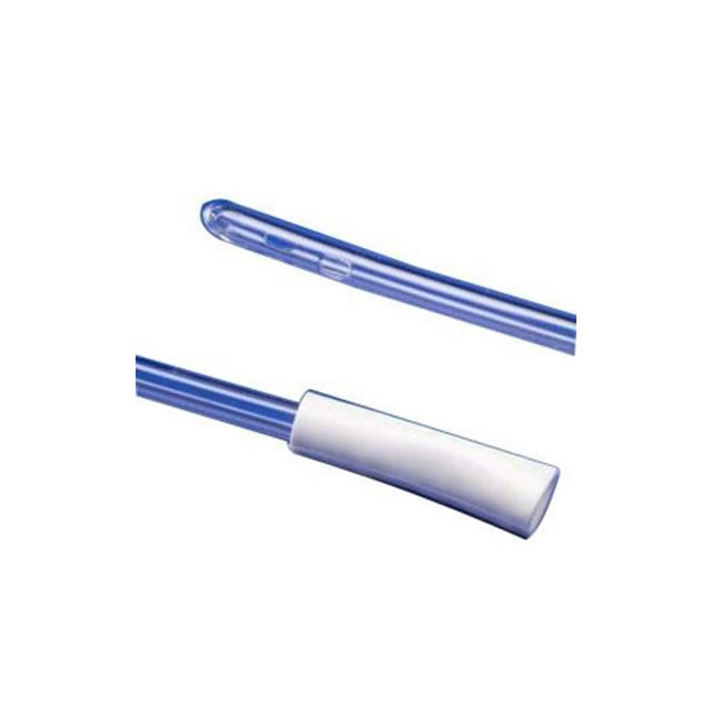 67-5110 Urethral Robinson Plus Catheter, Plastic, L16", OD 10Fr, Clear, 100EA/BX