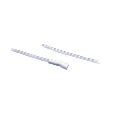 Z400612 Dover Robinson Vinyl Integral Funnel Rounded Closed Tip Urinary Urethral Catheter, 12 Fr, 100EA/BX