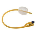 Z1622C Dover Silicone Elastomer Coated Latex Foley Catheters, 5 cc, 2-Way, Coudé Tip, Hydrogel, 22Fr, 12EA/BX