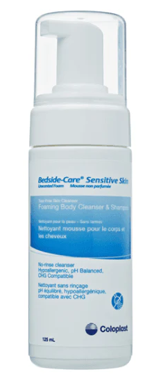 COL7300 Bedside-Care Foam Cleanser, Unscented, 125mL, 1/EA