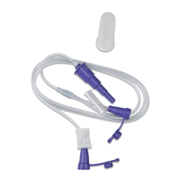 Z35ES Kangaroo PVC Feeding Extension Set, 35IN, 50EA/BX