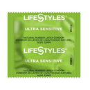 AN5400 LifeStyles Condoms, Ultra Sensitive, 53mm, 144EA/BX