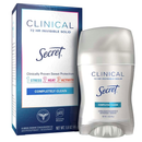 3700-0883514 Secret Clinical Strength Invisible Solid Antiperspirant and Deodorant, 45g, 1/EA