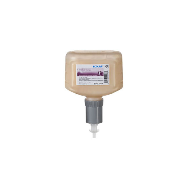 6000064 Total Body Shampoo, Nexa Compact Dispenser, 750mL, 6EA/BX