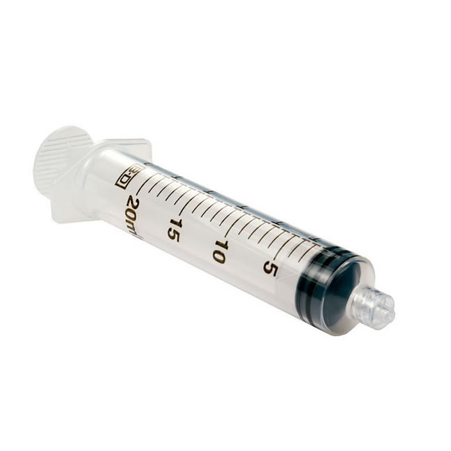 BD302830 General Use Syringe, No Needle, Luer-Lok Tip, 20mL, 48EA/BX