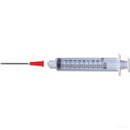BD305064 Luer-Lok Syringe with attached BD Blunt Fill Needle, 10mL, 100EA/BX
