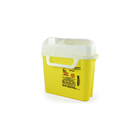 BD300974 Sharps Collector, Horizontal Entry, Yellow, 5.1L, 1/EA