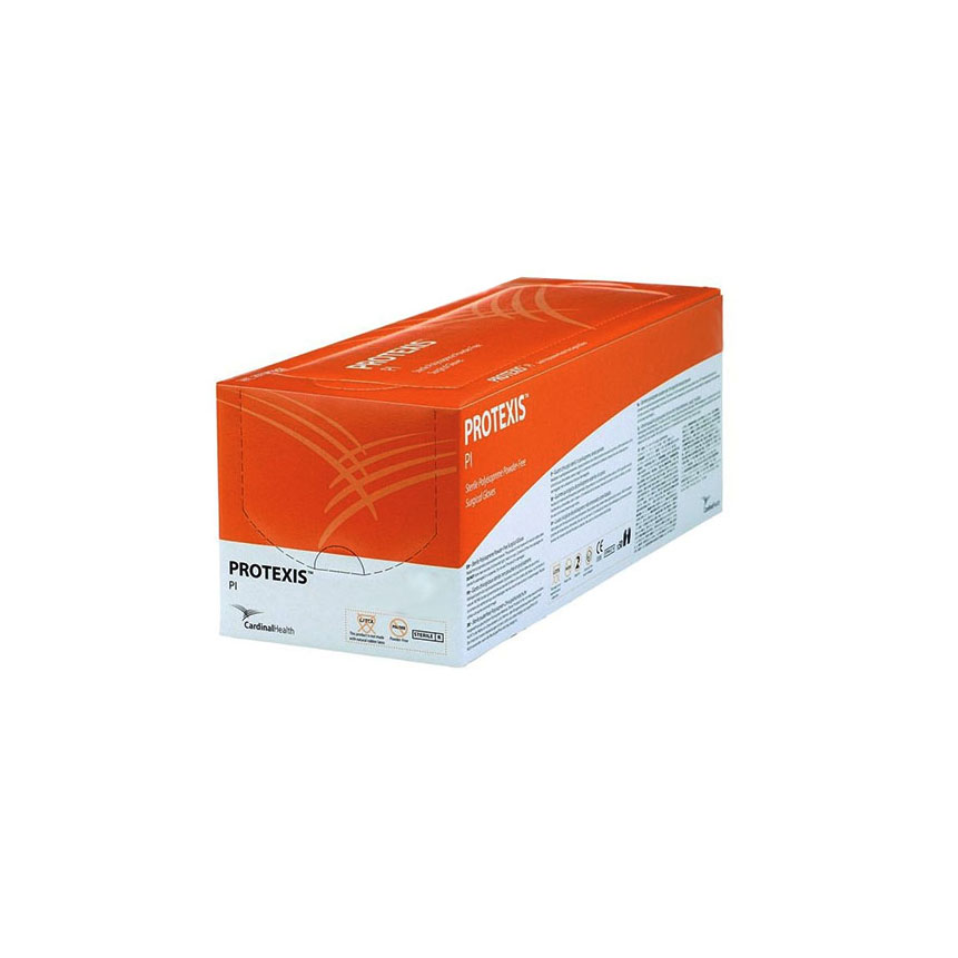 Protexis PI Surgical Glove, Sterile, Polyisoprene, Powder-Free, 50PR/BX