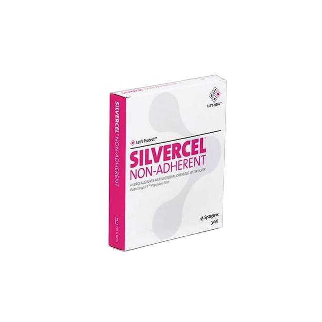 CAD7011 - Silvercel Hydroalginate Dressing, Non-Adherent, Sterile, 11cm x 11cm, 10EA/BX