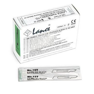 500-015 - Lance Scalpel Blade #15 100EA/BX
