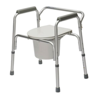 CPAT0002 - Commode, Fixed Arm, with Lid 4EA/CA