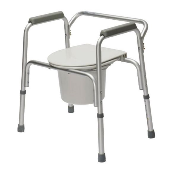 CPAT0002 - Commode, Fixed Arm, with Lid 4EA/CA
