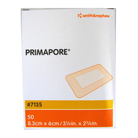 SN7135 - PRIMAPORE Adhesive Non-Woven Wound Dressing, Post-Operative, 8.3cm x 6cm, 50EA/BX