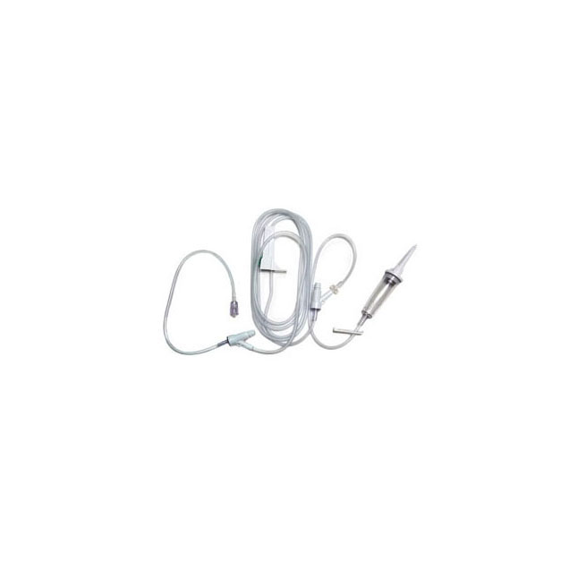 BAX2C8519 - Clearlink Continu-Flo Solution Set, 2 Luer Activated Valve, 10Drops/mL, 112" 48EA/BX