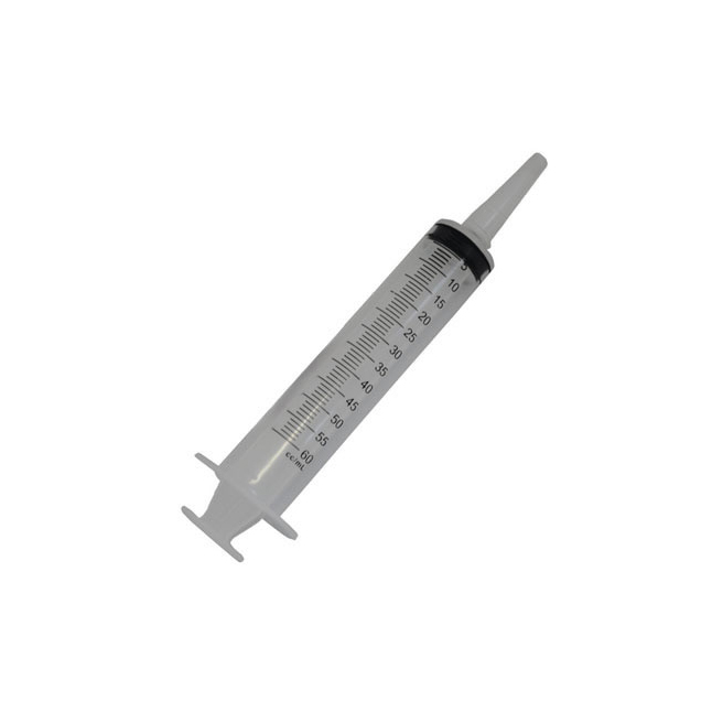 TC-SS-60C - Hypodermic Syringe, Without Needle, 1cc Graduation, 60cc, 25EA/BX