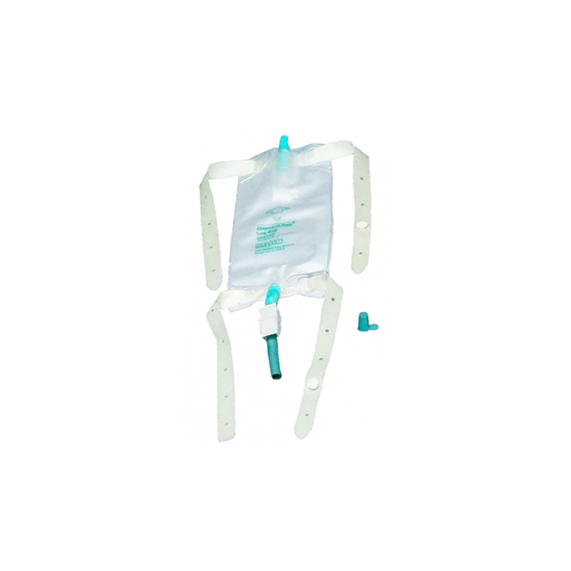 C1501LF - DISPOZ-a-BAG Leg Bag, with Anti-Reflux Valve, 32oz, 1/EA