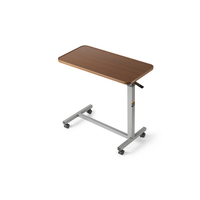 6417 Overbed Table, W15" x L30" x H28" to 40" 0.75" Depth, 25lbs, 1/EA
