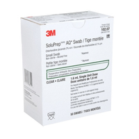 3M10207 SoluPrep Swab (2% w/v Chlorhexidine Gluconate Swab), Alcohol Free - Aqueous 50EA/BX