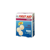BOW1307033N Sheer Bandage, Spot, OD 7/8" 100EA/BX