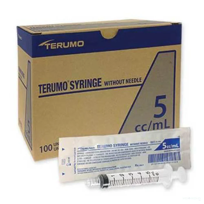 TC-SS-05L Hypodermic Syringe, Without Needle, 5cc, 100EA/BX