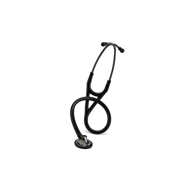 3M2176L Littmann Master Cardiology Stethoscope Black (Smoke Chestpiece) 1/EA