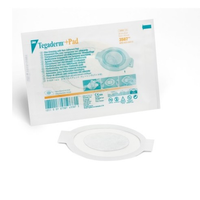 3M3587 Tegaderm Pad Film Dressing with Non-Adherent Absorbent Pad, 9cm x 10.5cm, 25EA/BX