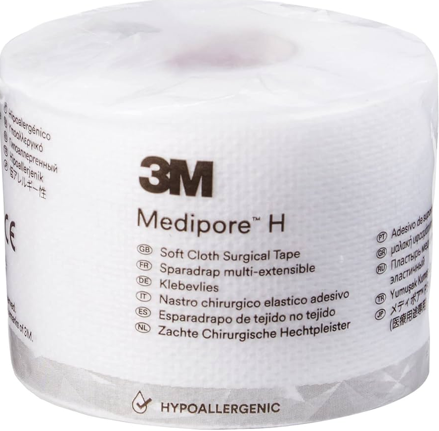 3M2862 Medipore H Surgical Tape, Soft Cloth, 2" x 10yd, 12EA/BX