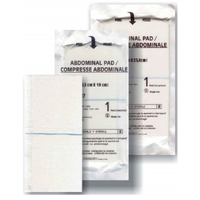AMDA7081 Sterile Abdominal Pad, 8" x 10" 24EA/BX