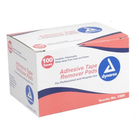 HP106300 Adhesive Tape Remover Pads, 100EA/BX