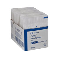 Z3967 Curity Premium Woven Gauze Sponge, 12-Ply, 4" x 4" 50EA/BX