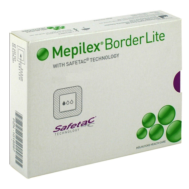 281000 Mepilex Border Lite Foam Dressing, 4cm x 5cm, 10EA/BX [DISCONTINUED]