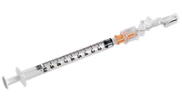 BD305903 SafetyGlide Syringe with Shielding Subcutaneous Injection Needle, 25GA x 5/8", 50EA/BX [DISCONTINUED: CM10301]