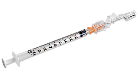 BD305903 SafetyGlide Syringe with Shielding Subcutaneous Injection Needle, 25GA x 5/8", 50EA/BX [DISCONTINUED: CM10301]