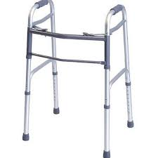 616070A - Folding Walker Dual Release Aluminum, Adult, 1/EA [DISCONTINUED: Use CWAL0008T]