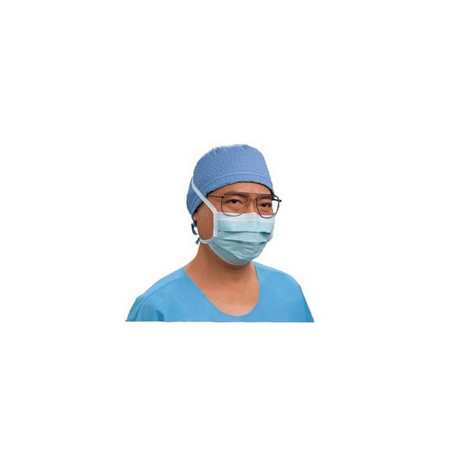 AM018238N - Cardinal Health Canada Face Mask, Blue, Ear Loop, 50EA/BX (Discontinued)