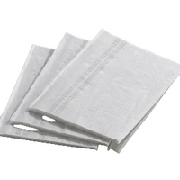 30181-124B - White Cross Text Towel, 3 Ply, 13.5" x 18" 500EA/CA (Discontinued Use: GM70170N)