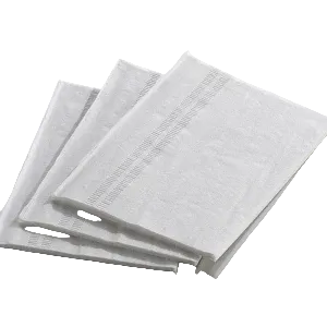 30181-124B - White Cross Text Towel, 3 Ply, 13.5" x 18" 500EA/CA (Discontinued Use: GM70170N)