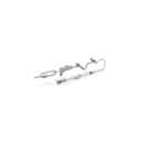 BBV1423 - Basic IV Administration Set, With 2 Injection Site 15 drops/mL, 106", 50EA/CA