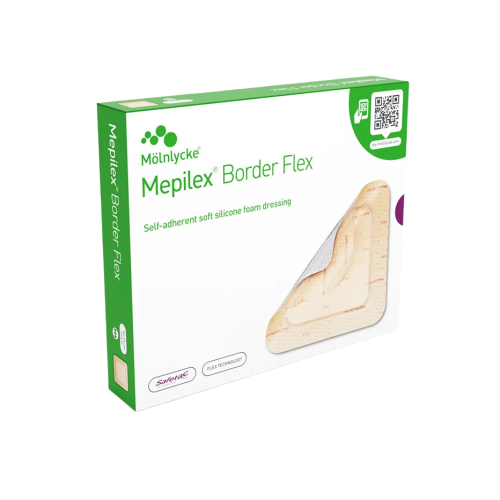 295300N - Mepilex Border Foam Dressing, 10cm x 10cm, 5EA/BX [DISCONTINUED: Use 211100]