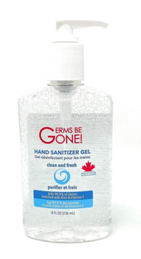 Hand Sanitizer Gel Germs Be Gone 65% w/w (72% v/v) w/Aloe & Vitamin E Clear Pump Bottle 236mL (8oz) 1EA [DISCONTINUED]