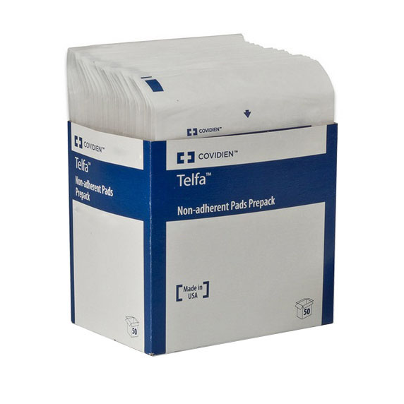 Z1238 Telfa Ouchless Non-Adherent Dressing Gauze Pad, Sterile, 8" x 3" 50EA/BX