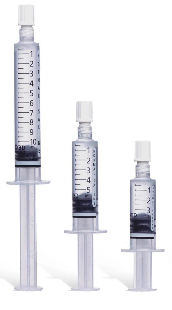 BD PosiFlush SP Saline Filled Flush Syringe 30EA/BX
